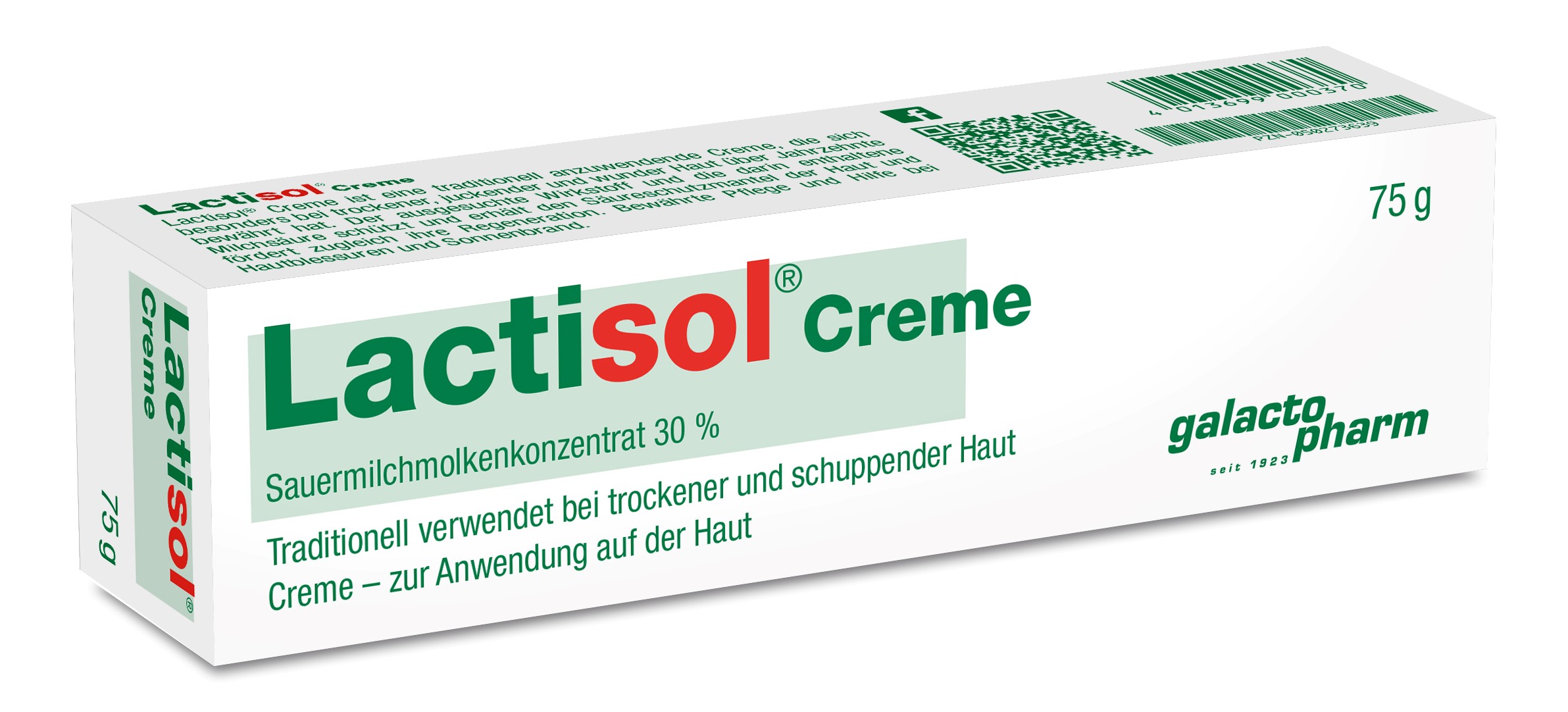 Lactisol® Creme mit Milchsäure bei trockener Haut